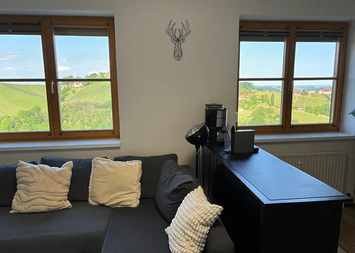 Glanz Und Gloria Weingartenapartment An Der Kellerstrasse, Viele Buschenschaenke, Sehr Ruhige Lage, Herrliche Aussicht!
